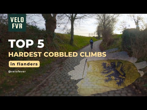 TOP 5 Hardest Cobbled Climbs in Flanders - Known hard short climbs in Flanders Cycling classics.