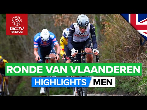 Breathtaking Racing Over The Climbs & Cobbles! | Tour of Flanders 2023 Highlights - Men