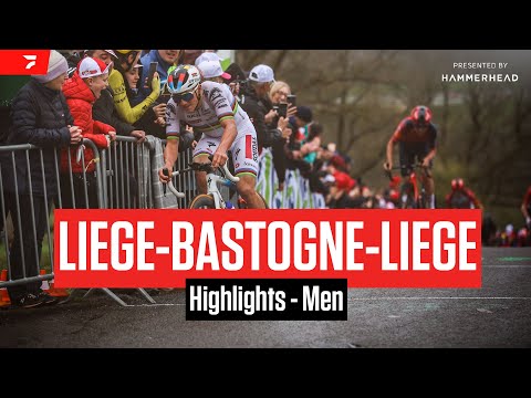 Highlights: 2023 Liège-Bastogne-Liège Men