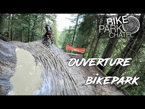 Ouverture Bikepark Chatel 2023 : Pistes Noires dans la boue