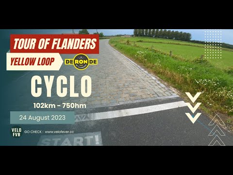 Tour Of Flanders Yellow Loop - Grease your calves for this real Flandrien ride full of #cobbles