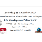 25ème bannière du Poldertocht de Maldegem