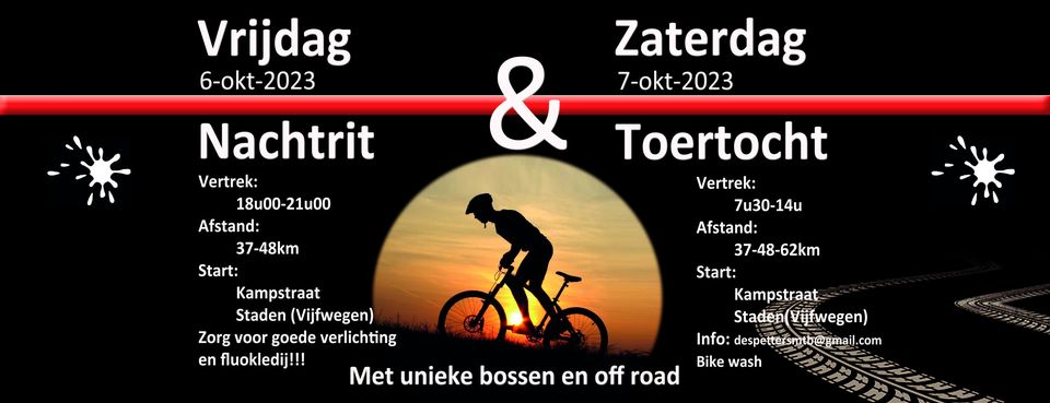 Toertocht MTB Club De Spetters