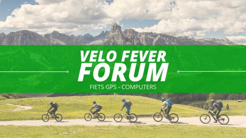 Velo Fever fiets GPS forum kl