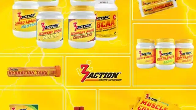 3 Action Sport Nutrition overzicht