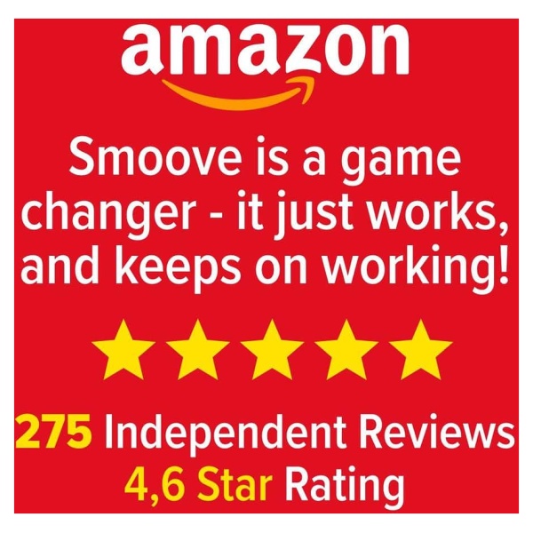 Smoove is a game changer - it just works, and keeps on working!