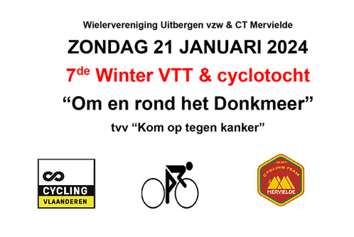 7de Winter VTT en Cyclo tocht Banner