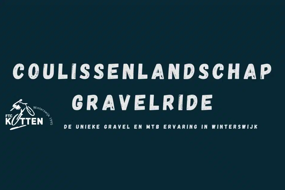 Coulissenlandschap Gravelride banner