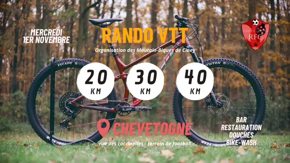 Rando VTT MTB Chevetogne