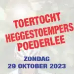 Toertocht Heggestoempers Poederlee banner