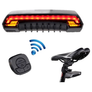 Bicycle lights with turn signals & Laser