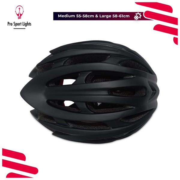 Bicycle Helmet Women/Men - All-round Black Top