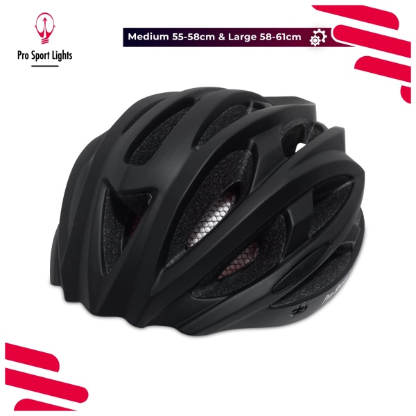 Cycling Helmet Women/Men - Allround Black Front 02