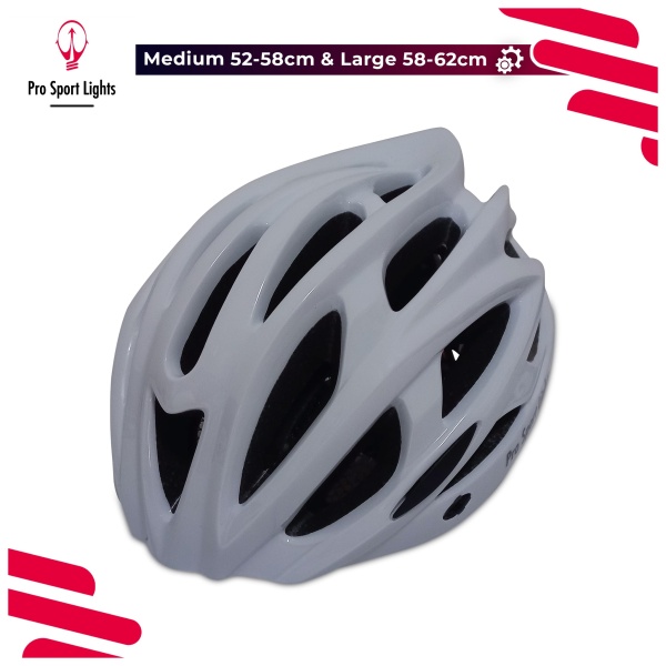 Cycling helmet Women/Men WHITE - All-round - Slanted top