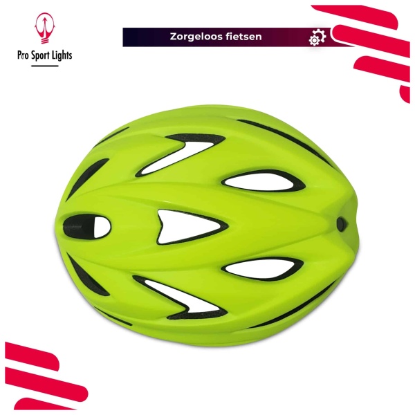 Cycling helmet Pro Sport Lights Men/Women Flashy Yellow/Green top