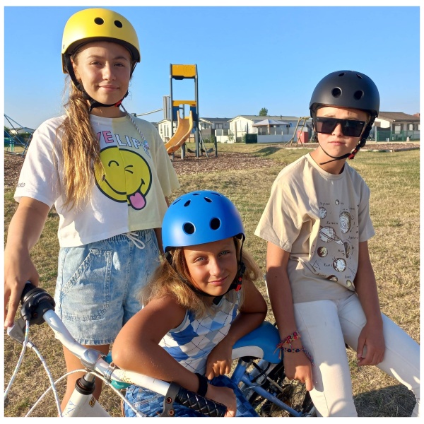 Children's bicycle helmet Matte Yellow kids