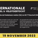 Internationale Gravel en Veldtoertocht De Peddelaars banner