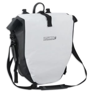 Lynx Waterproof Bicycle Bag Tarpaulin XL 25 Liters - White