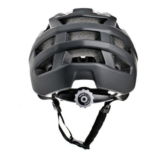 Mountainbike-Fahrradhelm Storm ProX – schwarze Rückseite