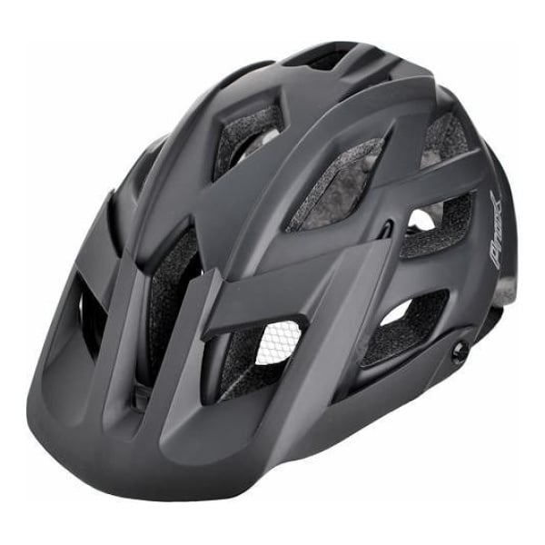 Mountain bike Cycling helmet Storm ProX - black top slanted