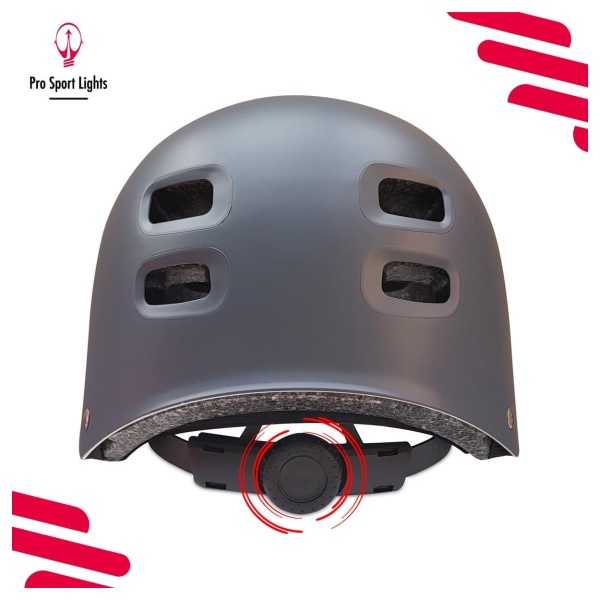 Speed Pedelec Bicycle Helmet - NTA 8776 - M/F - Anthracite - rear view adjustable