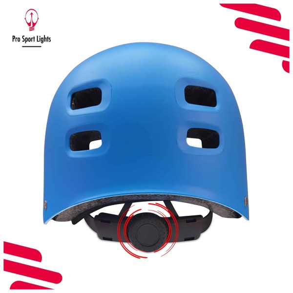 Speed Pedelec Bicycle Helmet - NTA 8776 - M/F - Blue Adjustable rear view