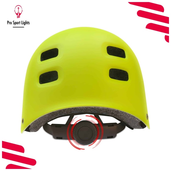 Speed Pedelec Bicycle Helmet - NTA 8776 - M/F - Yellow rear view adjustable