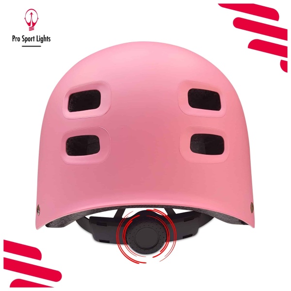 Speed Pedelec Bicycle Helmet - NTA 8776 - M/F - Pink adjustable rear view