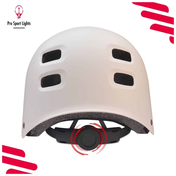 Speed Pedelec Bicycle Helmet - NTA 8776 - M/F - White rear view adjustable