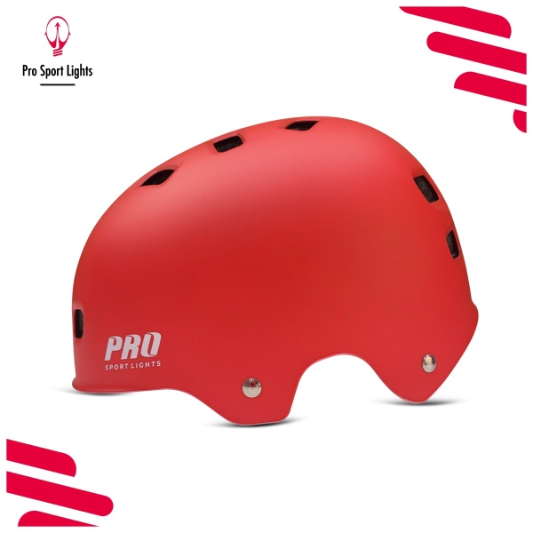 Speed Pedelec Bicycle Helmet - NTA 8776 - M/F - Red - side view flat