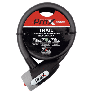 Antivol de vélo ProX Trail câble antivol - 100 cm - noir