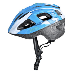 Children's bicycle helmet ProX - Blue tones Side view