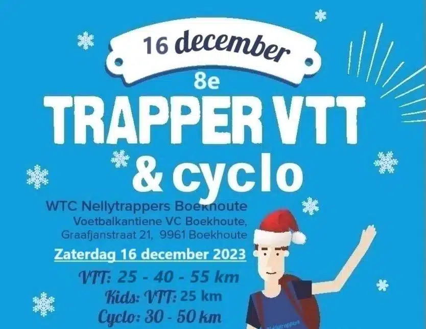 Trapper VTT en CYCLO toertocht banner