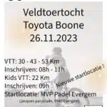 VTT toyota Boone flyer