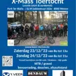 X-mass MTB toertocht Menen flyer