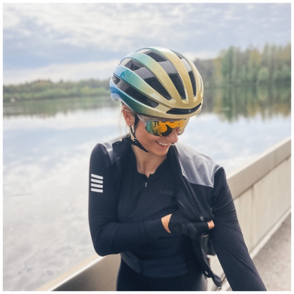 Cycling helmet Race Performance MV, ML, Gold Green Blue Slanted top