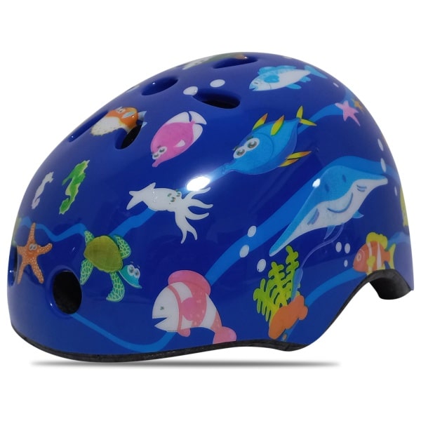 Child's bicycle helmet - Size 48/55 cm - Blue