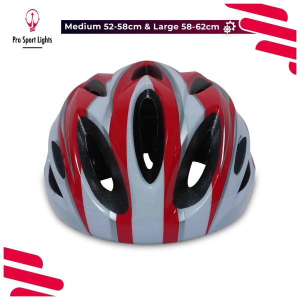 Cycling helmet Women's-men's white-red front