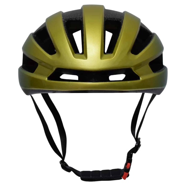 Cycling helmet Race Performance MV, ML, Gold green Blue Front detail