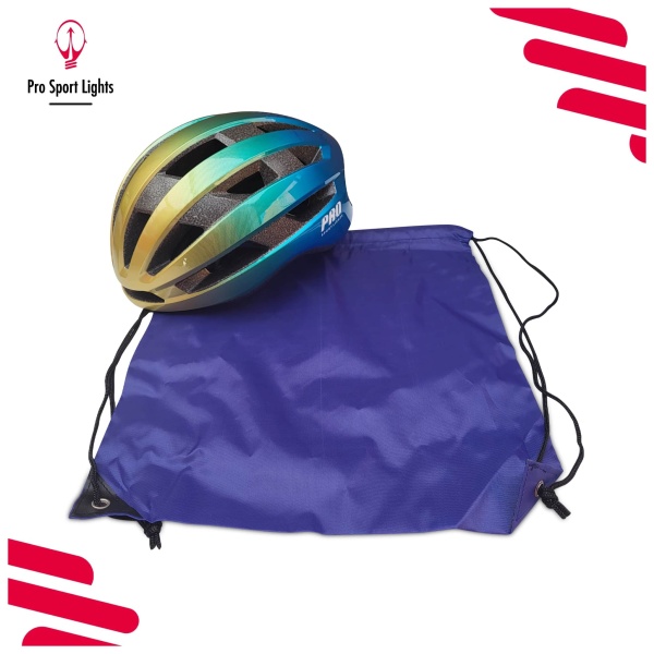 Bicycle helmet Race Performance MV, ML, Gold Green Blue storage cover