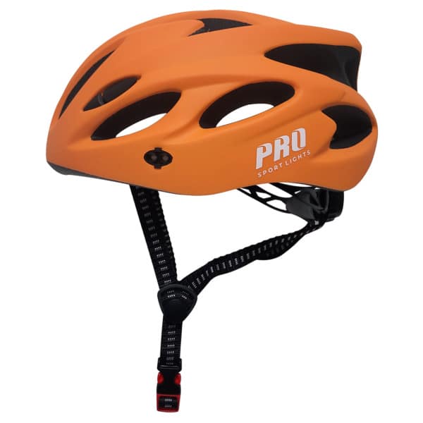 Pro Sport Lights Cycling Helmet Women Men Matte orange