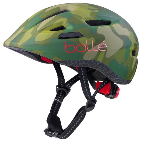 Bollé children's bicycle helmet Army print