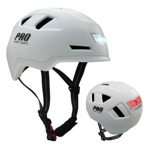 Pro Sport Lights Pedelec Cycling Helmet NTA 8776 - White