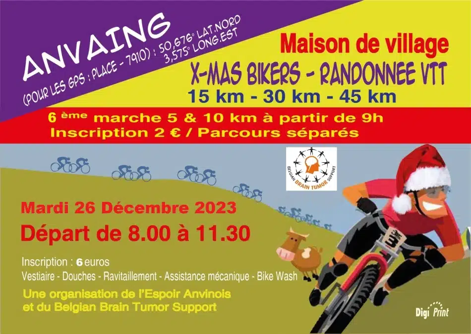 X-mass Bikers - Randonnee VTT 2023 kl