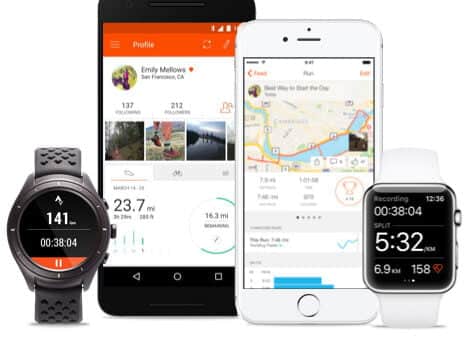 Strava app devices