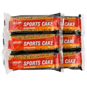 Wcup Sports Cake Toffee (6 x 75 g - Embalaje estándar)