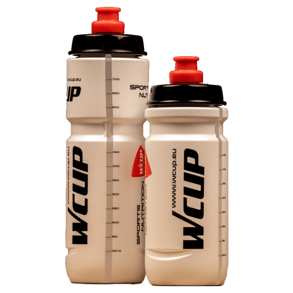 Wcup Elite Water Bottle 600 - 800ml - WHITE