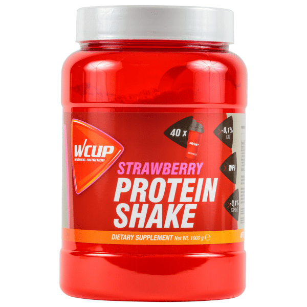 Wcup Protein Shake Erdbeere 1000 G