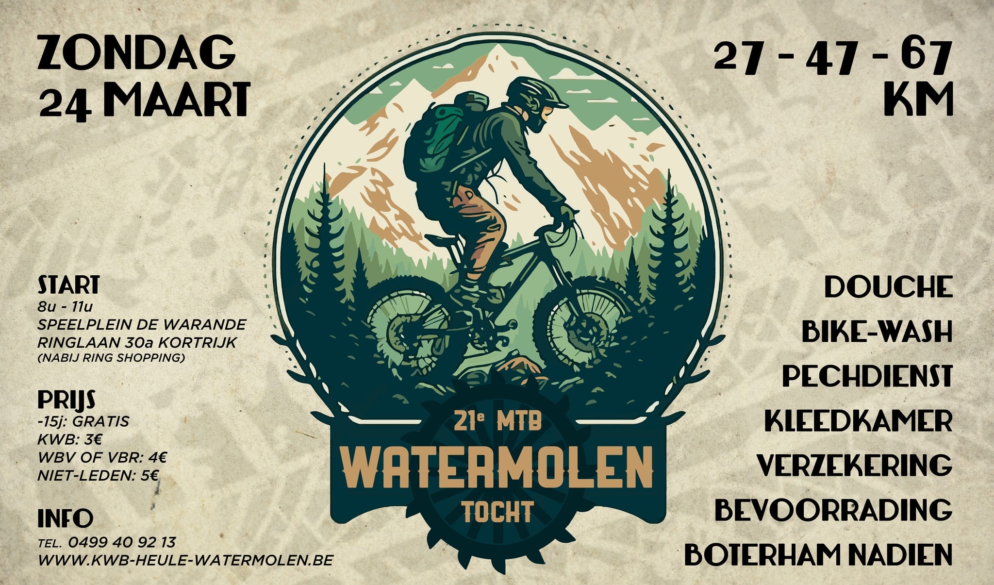 21st MTB Watermill Tour - Kortrijk