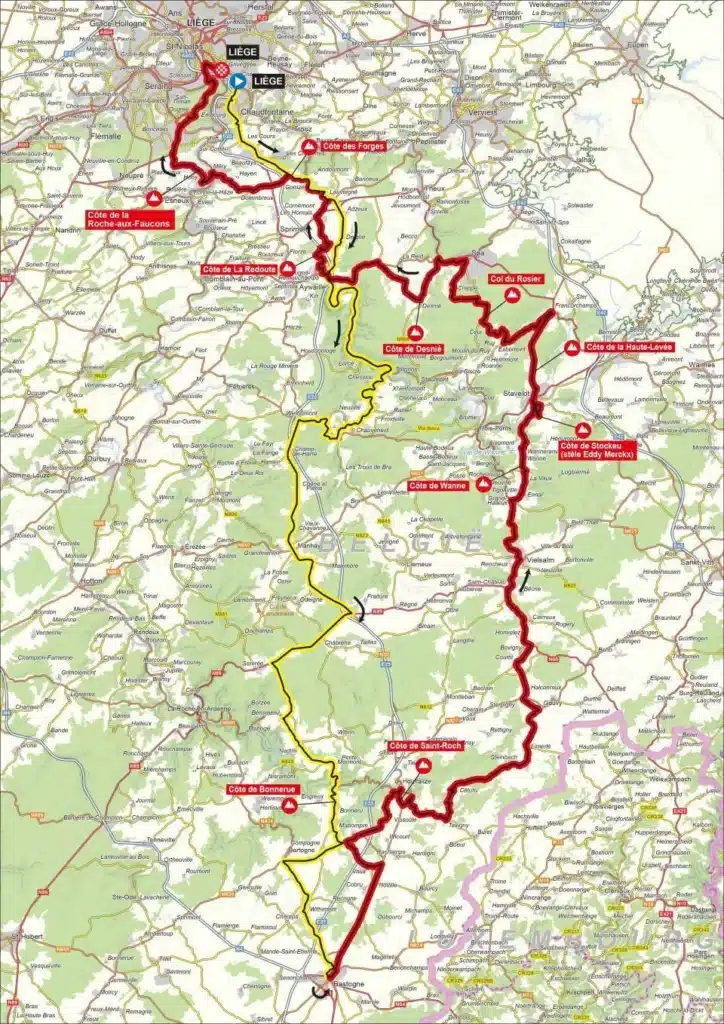 Luik Bastenaken Luik Parcours 2024
